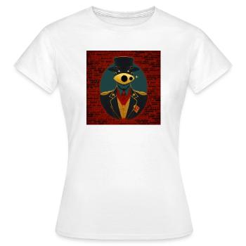 Conspiracy 02 - Women's T-Shirt - white - Front - AI Model Female 172 dark (172cm)