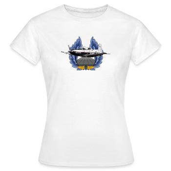 T-6A Texan II - Frauen T-Shirt - Weiß - Vorne - AI Model Female 172 dark (172cm)