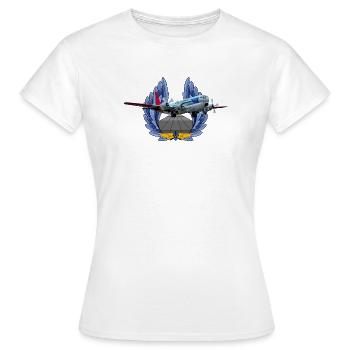 C-97 Stratofreighter - Women's T-Shirt - white - Front - AI Model Female 172 dark (172cm)