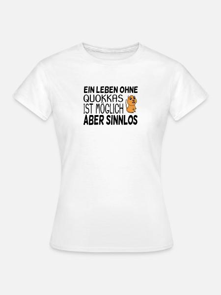 Quokka - Frauen T-Shirt - Weiß