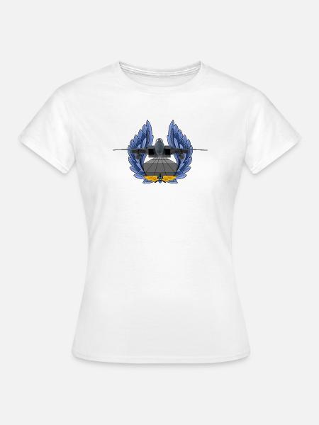 F-15 Eagle - Frauen T-Shirt - Weiß