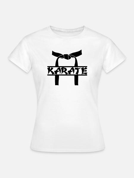 OBI Karate-Auszeichnung - Frauen T-Shirt - Weiß