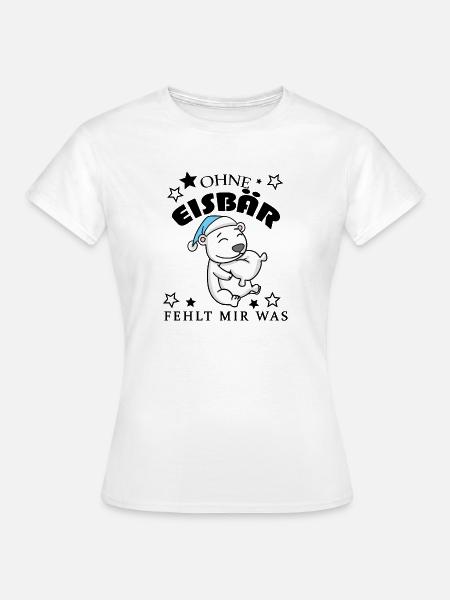 Eisbär - Frauen T-Shirt - Weiß