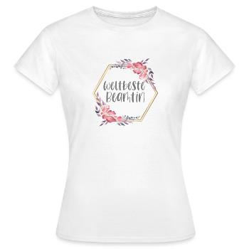 Weltbeste Beamtin Amt Beruf Geschenk - Frauen T-Shirt - Weiß - Vorne - AI Model Female 172 dark (172cm)