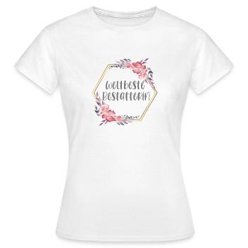 Weltbeste Bestatterin Bestattung Beruf Geschenk - Frauen T-Shirt - Weiß - Vorne - AI Model Female 172 dark (172cm)