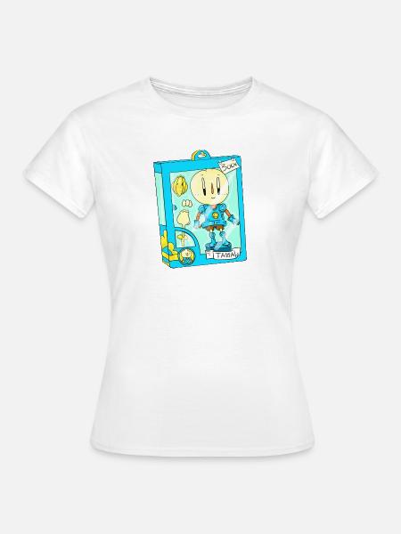 Zwiebel-Actionfigur - Frauen T-Shirt - Weiß