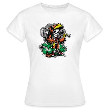 Aztec Warrior 2 - T-shirt Femme - blanc - Devant - AI Model Female 172 dark (172cm)