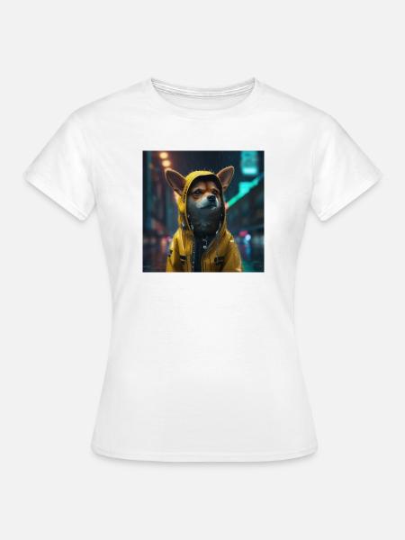 Human Dog - Frauen T-Shirt - Weiß