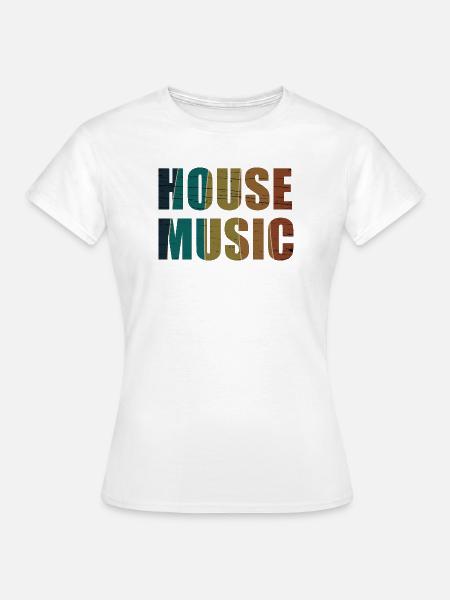House - Frauen T-Shirt - Weiß