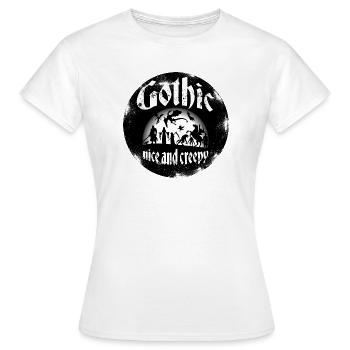 Transformez les monstres et les fantômes en amis. - T-shirt Femme - blanc - Devant - AI Model Female 172 dark (172cm)