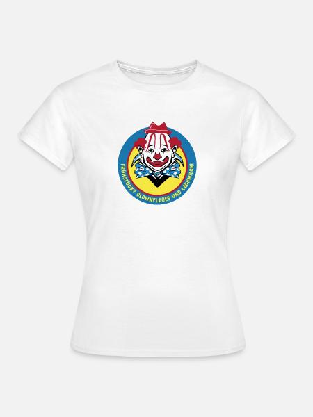 Clown Design - Frauen T-Shirt - Weiß