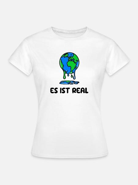 Umwelt Mutter Erde Natur Statement Naturschutz - Frauen T-Shirt - Weiß