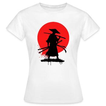 Animation Animation Manga Anime Comic Japanese - Women's T-Shirt - white - Front - AI Model Female 172 dark (172cm)