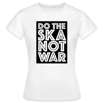 Faites les T-shirts Ska II Ska - T-shirt Femme - blanc - Devant - AI Model Female 172 dark (172cm)