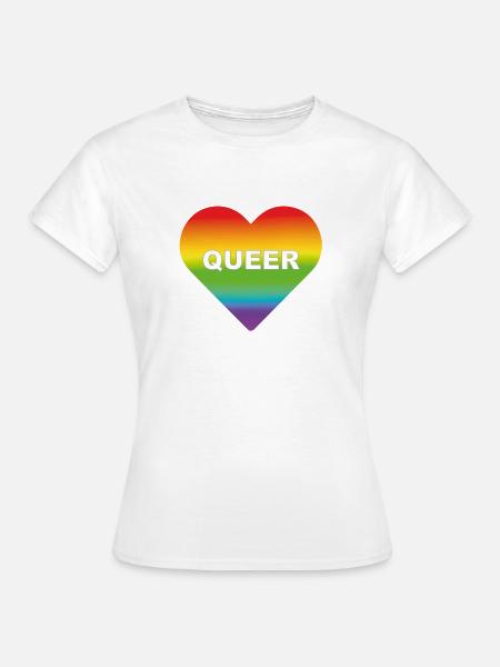 Queer Transgender sein - Frauen T-Shirt - Weiß