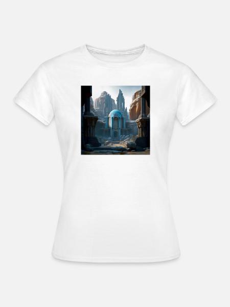 Stadt 01 - Frauen T-Shirt - Weiß