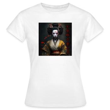 Beauté terrifiante 01 - T-shirt Femme - blanc - Devant - AI Model Female 172 dark (172cm)