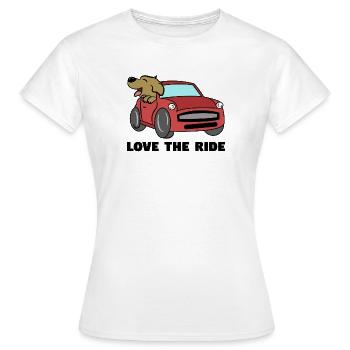 Déclaration de chien Animal en peluche Animal préféré - T-shirt Femme - blanc - Devant - AI Model Female 172 dark (172cm)
