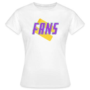 fans - T-shirt Femme - blanc - Devant - AI Model Female 172 dark (172cm)