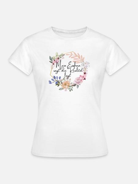 Einhörner lügen nicht - Frauen T-Shirt - Weiß