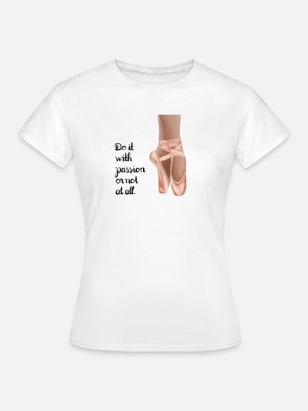 Passion - Frauen T-Shirt - Weiß