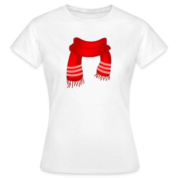 Frohe weihnachten Frohe weihnachten Frohe weihnach - Frauen T-Shirt - Weiß - Vorne - AI Model Female 172 dark (172cm)