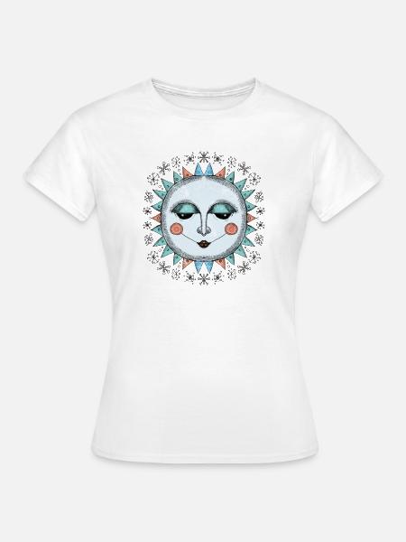 Wintersonne - Frauen T-Shirt - Weiß