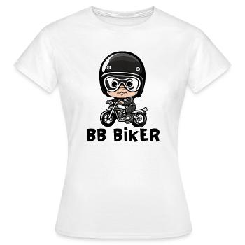 Baby biker, baby biker, baby biker - Women's T-Shirt - white - Front - AI Model Female 172 dark (172cm)