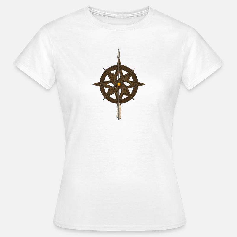 Fantasy Compass Rose - Women's T-Shirt - white
