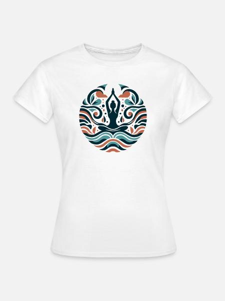 Yoga - Frauen T-Shirt - Weiß