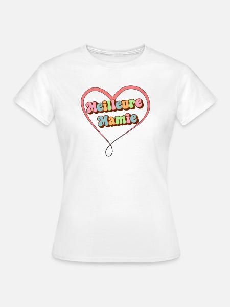 Beste Oma - Frauen T-Shirt - Weiß