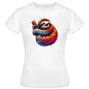Paresse - T-shirt Femme - blanc - Devant - AI Model Female 172 dark (172cm)