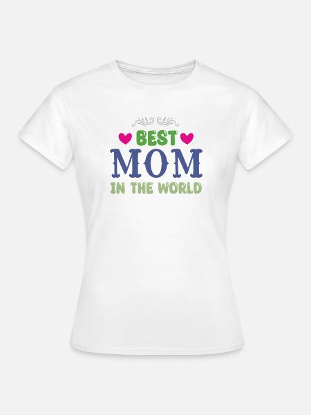 Beste Mama der Welt - Frauen T-Shirt - Weiß