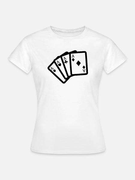 Four of a Kind - Frauen T-Shirt - Weiß