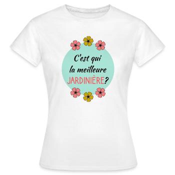 GRANNY - Women's T-Shirt - white - Front - AI Model Female 172 dark (172cm)