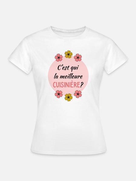 BEREICH - Frauen T-Shirt - Weiß