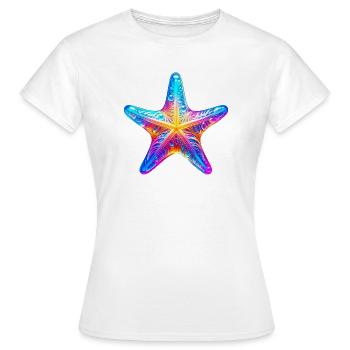 Starfish - Women's T-Shirt - white - Front - AI Model Female 172 dark (172cm)
