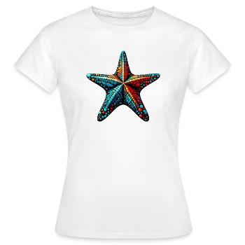 Starfish - Women's T-Shirt - white - Front - AI Model Female 172 dark (172cm)