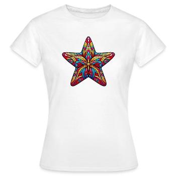 Starfish - Women's T-Shirt - white - Front - AI Model Female 172 dark (172cm)
