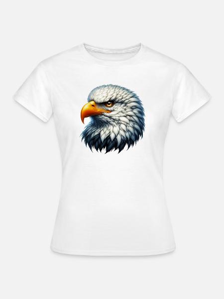 Adler - Frauen T-Shirt - Weiß