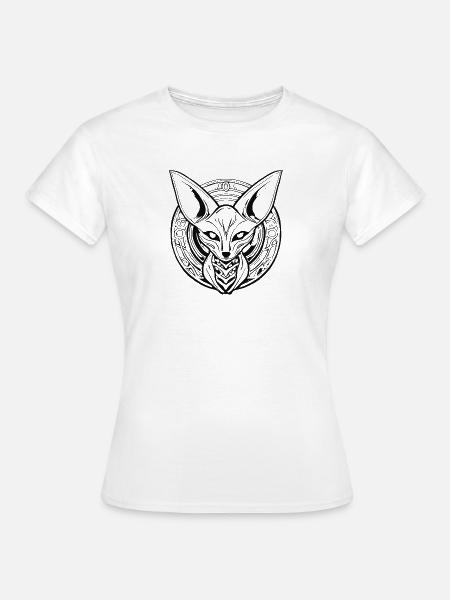 Fennek - Frauen T-Shirt - Weiß