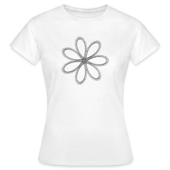 Hélice métallique - T-shirt Femme - blanc - Devant - AI Model Female 172 dark (172cm)