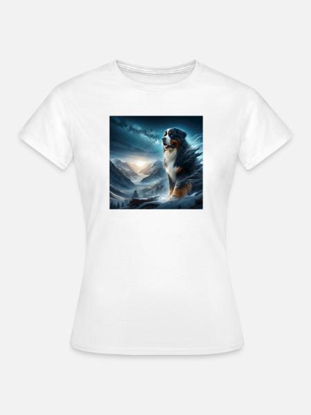 Berner Sennenhund - Frauen T-Shirt - Weiß