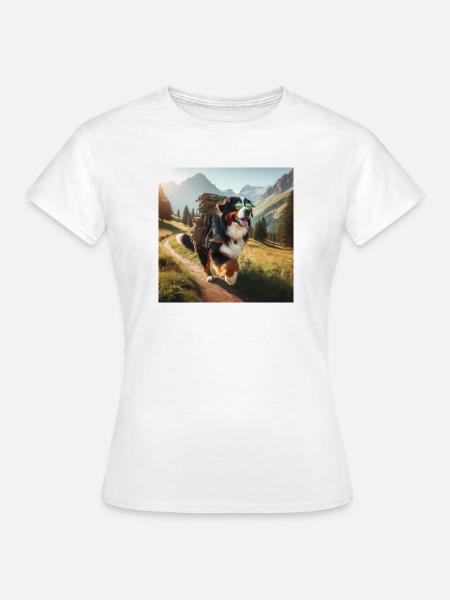 Berner Sennenhund - Frauen T-Shirt - Weiß