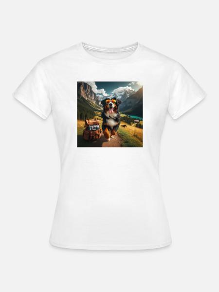 Berner Sennenhund - Frauen T-Shirt - Weiß