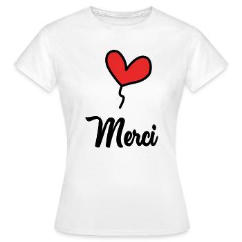 VIELEN DANK. DANKE. VIELEN DANK. JAHRESTAG. GEBURT. - Frauen T-Shirt - Weiß - Vorne - AI Model Female 172 dark (172cm)