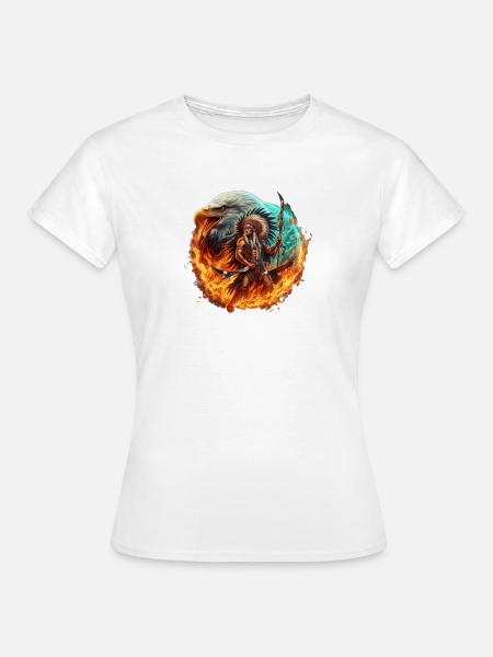 Weisheit der amerikanischen Ureinwohner - Frauen T-Shirt - Weiß