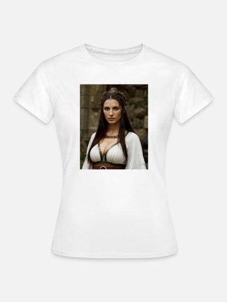 Keltiberische Frau - Frauen T-Shirt - Weiß