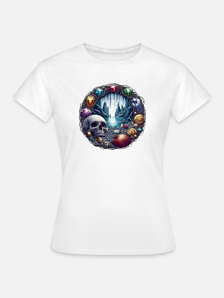 Schatzinsel - Frauen T-Shirt - Weiß