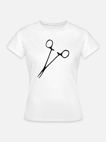 Arterienpinzette - Frauen T-Shirt - Weiß